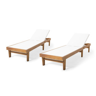 Clatterbuck two flared 2025 arm chaise lounge